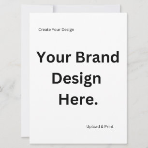 Erstellen Sie Ihr eigenes Design und drucken Sie e Feiertagskarte