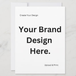 Erstellen Sie Ihr eigenes Design und drucken Sie e Feiertagskarte