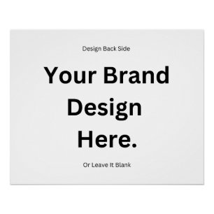 Erstellen Sie Ihr eigenes Design und drucken Sie e Poster