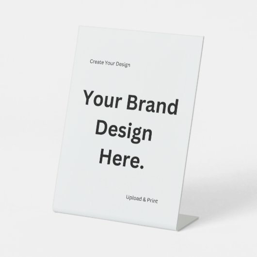 Erstellen Sie Ihr eigenes Design und drucken Sie I Sockelschild (Vorderseite)