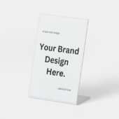 Erstellen Sie Ihr eigenes Design und drucken Sie I Sockelschild (Vorderseite)