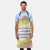 Erstellen Sie Ihr eigenes Design und Ihr Foto einz Schürze (Getragen)