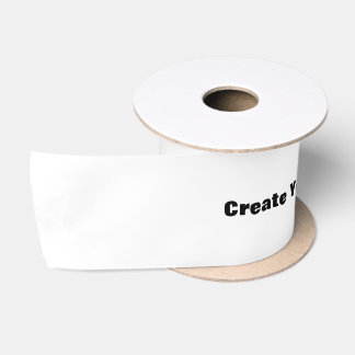 Erstellen Sie Ihr eigenes Design und Text-Satin-Mu Satinband