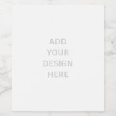 Erstellen Sie Ihr eigenes Design Weinflaschen-Etik Weinetikett (Einzelnes Label)