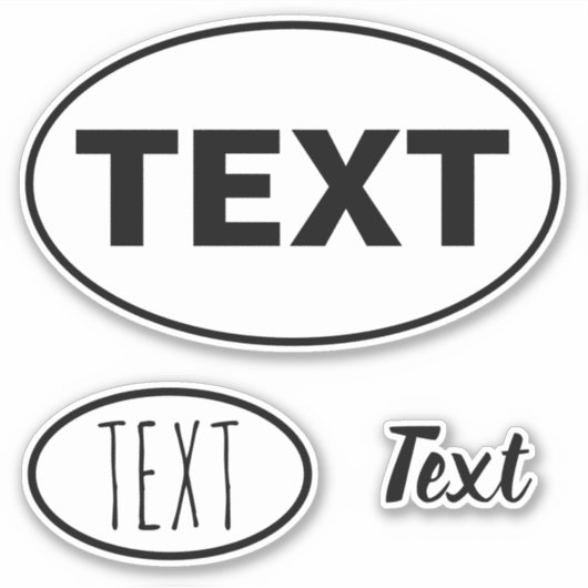 Erstellen Sie Ihr eigenes DIT-Eurostyle Vinyl Stic Aufkleber (Vorderseite)