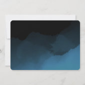 Erstellen Sie Ihr eigenes - dunkelfarbiges Ombré Save The Date (Rückseite)