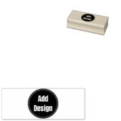 Erstellen Sie Ihr eigenes dunkelgrau-personalisier Gummistempel (Stempel)