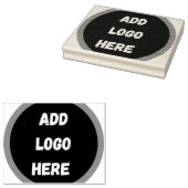 Erstellen Sie Ihr eigenes dunkelgrau-personalisier Gummistempel (Stempel)