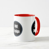 Erstellen Sie Ihr eigenes dunkelgrau-personalisier Tasse (VorderseiteRechts)