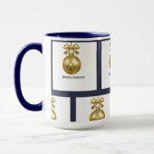 Erstellen Sie Ihr eigenes dunkelgrau-personalisier Tasse (Links)