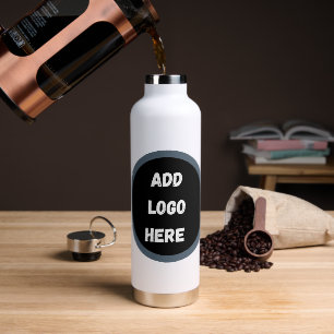 Erstellen Sie Ihr eigenes dunkelgrau-personalisier Trinkflasche