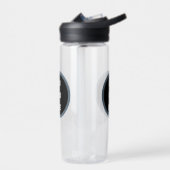 Erstellen Sie Ihr eigenes dunkelgrau-personalisier Trinkflasche (Links)