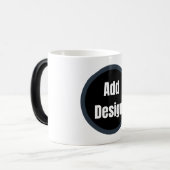 Erstellen Sie Ihr eigenes dunkelgrau-personalisier Verwandlungstasse (Vorderseite Links)