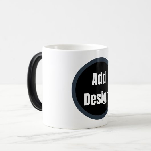 Erstellen Sie Ihr eigenes dunkelgrau-personalisier Verwandlungstasse (Vorderseite Links)