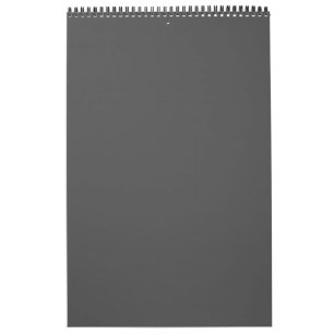 Erstellen Sie Ihr eigenes dunkelgraues benutzerdef Kalender