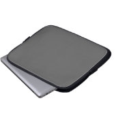 Erstellen Sie Ihr eigenes dunkelgraues benutzerdef Laptopschutzhülle (Vorne Knopf)