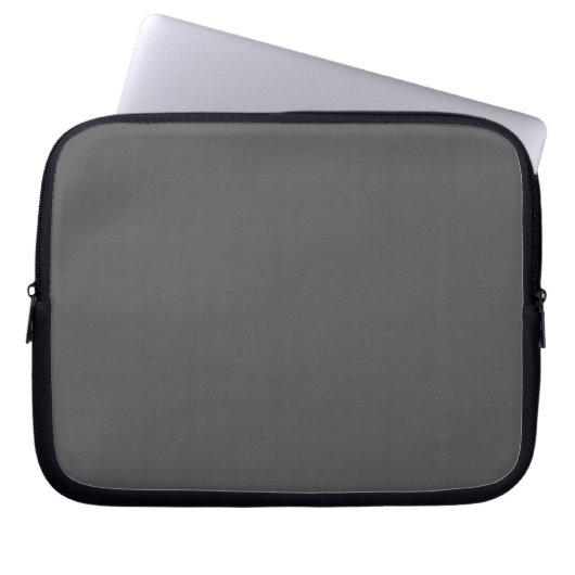 Erstellen Sie Ihr eigenes dunkelgraues benutzerdef Laptopschutzhülle (Vorderseite)