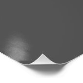 Erstellen Sie Ihr eigenes dunkelgraues benutzerdef Poster (Ecke)