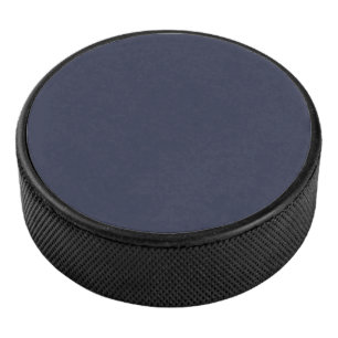Erstellen Sie Ihr eigenes dunkelgraues Blau person Eishockey Puck