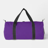 Erstellen Sie Ihr eigenes dunkles Lila Duffle Bag (Vorderseite)