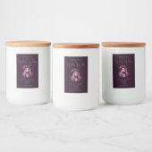 Erstellen Sie Ihr eigenes dunkles Lila Hexapotheka Lebensmitteletikett (Flaschen)