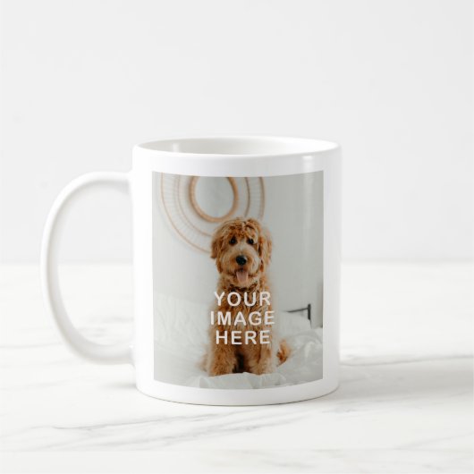Erstellen Sie Ihr eigenes einfaches 2-Foto Kaffeetasse (Links)