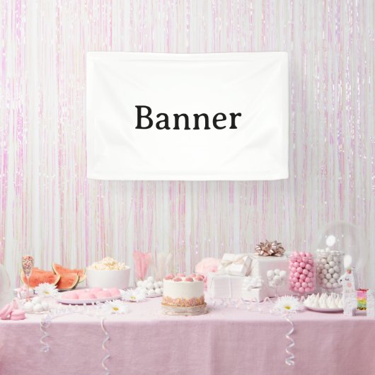 Erstellen Sie Ihr eigenes einfaches benutzerdefini Banner (Party)