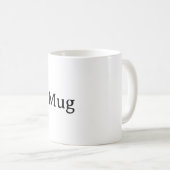 Erstellen Sie Ihr eigenes einfaches benutzerdefini Kaffeetasse (VorderseiteRechts)