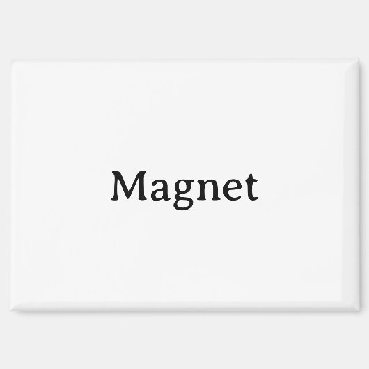 Erstellen Sie Ihr eigenes einfaches benutzerdefini Magnet (Vorderseite)