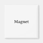 Erstellen Sie Ihr eigenes einfaches benutzerdefini Magnet (Vorne)