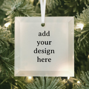 Erstellen Sie Ihr eigenes einfaches benutzerdefini Ornament Aus Glas