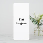 Erstellen Sie Ihr eigenes einfaches Geschäft 4" x  Programm (Stehend Vorderseite)