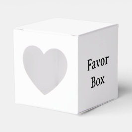 Erstellen Sie Ihr eigenes einfaches Herz 5 cm x 5  Geschenkschachtel