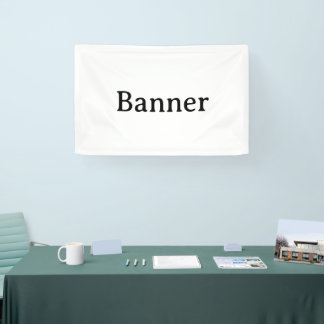 Erstellen Sie Ihr eigenes einfaches maßgeschneider Banner