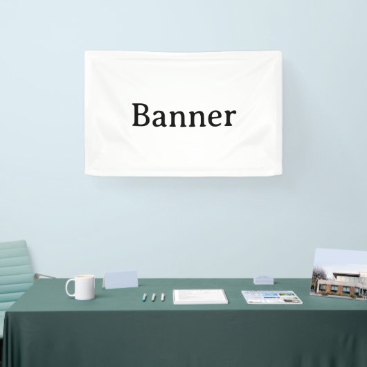 Erstellen Sie Ihr eigenes einfaches maßgeschneider Banner (Messe)