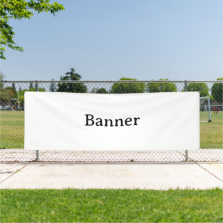 Erstellen Sie Ihr eigenes einfaches maßgeschneider Banner