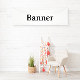 Erstellen Sie Ihr eigenes einfaches maßgeschneider Banner