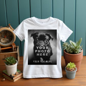 Erstellen Sie Ihr eigenes einfaches Single-Foto un T-Shirt