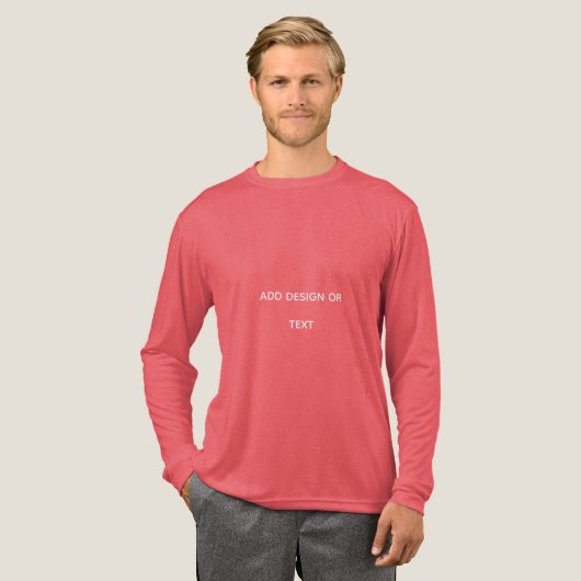 Erstellen Sie Ihr eigenes einfaches Tri-Blend Shirt (Volle Vorderseite)