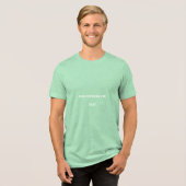 Erstellen Sie Ihr eigenes einfaches Tri-Blend Shirt (Vorderseite voll)