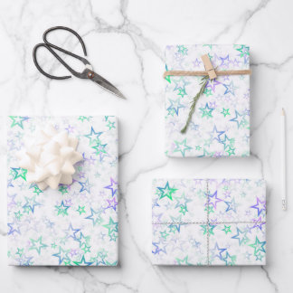 Erstellen Sie Ihr eigenes einfaches verblasstes St Geschenkpapier Set