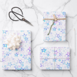 Erstellen Sie Ihr eigenes einfaches verblasstes St Geschenkpapier Set