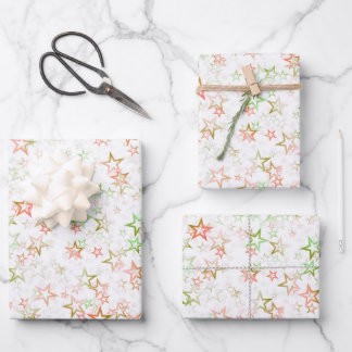 Erstellen Sie Ihr eigenes einfaches verblasstes St Geschenkpapier Set