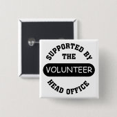 Erstellen Sie Ihr eigenes, einzigartiges freiwilli Button (Vorne & Hinten)