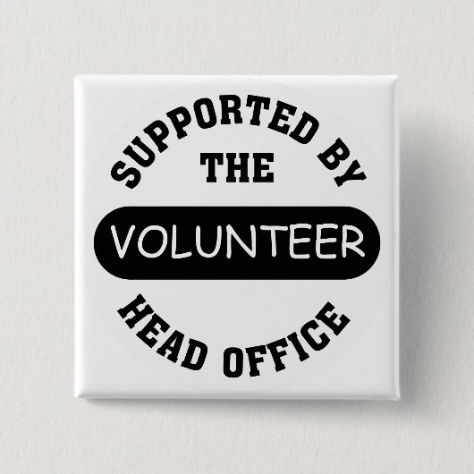 Erstellen Sie Ihr eigenes, einzigartiges freiwilli Button (Vorderseite)