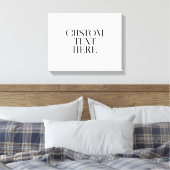 Erstellen Sie Ihr eigenes elegantes, modernes Ange Leinwanddruck (Insitu (Schlafzimmer))