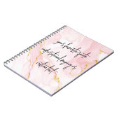 Erstellen Sie Ihr eigenes elegantes, modernes Ange Notizblock (Linke Seite)