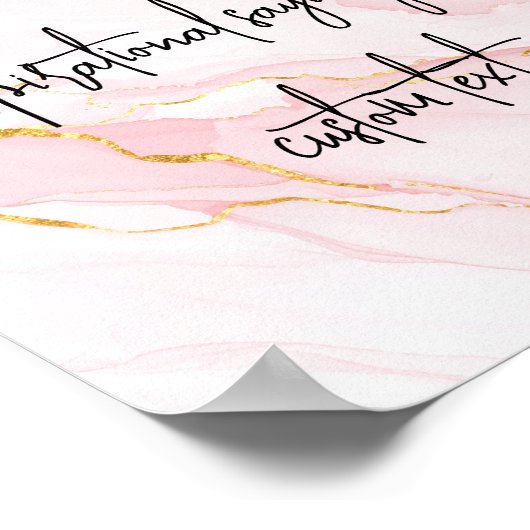 Erstellen Sie Ihr eigenes elegantes, modernes Ange Poster (Ecke)