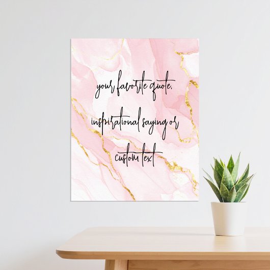 Erstellen Sie Ihr eigenes elegantes, modernes Ange Poster