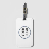 Erstellen Sie Ihr eigenes elegantes, modernes Mono Gepäckanhänger (Vorderseite Vertikal)